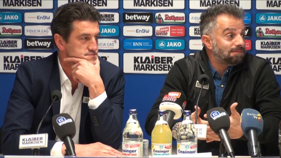 Pressekonferenz Karlsruher SC